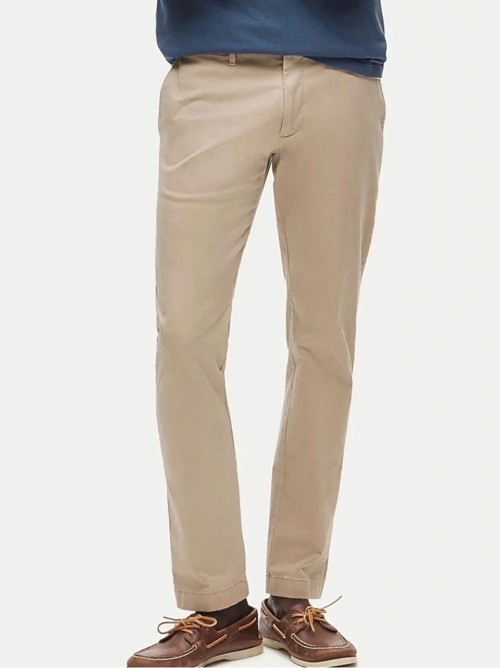 J.Crew 484 Slim Chino Pants Men’s 30x30 Khaki Tan Cotton Flat Front 30x29